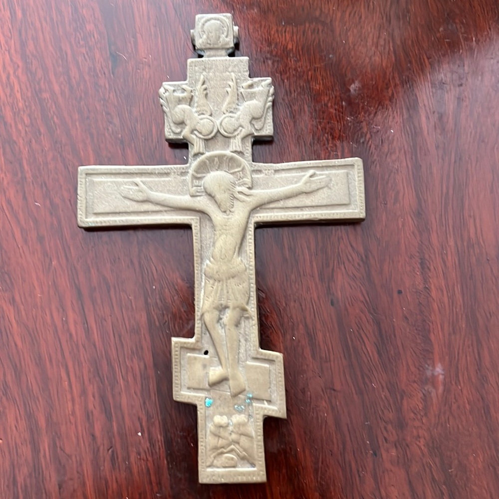 Stunning old crucifix